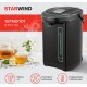 Термопот Starwind STP4181 4л. 750Вт тёмно-серый/бирюзовый
