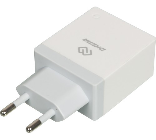 Сетевое зар./устр. Digma DGWC-1U-2.1A-WG 10.5W 2.1A USB универсальное белый Сетевое зар./устр. Digma DGWC-1U-2.1A-WG 10.5W 2.1A USB универсальное белый