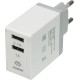 Сетевое зар./устр. Digma DGWC-2U-3A-WG 15.5W 3.1A+1A 2xUSB универсальное белый