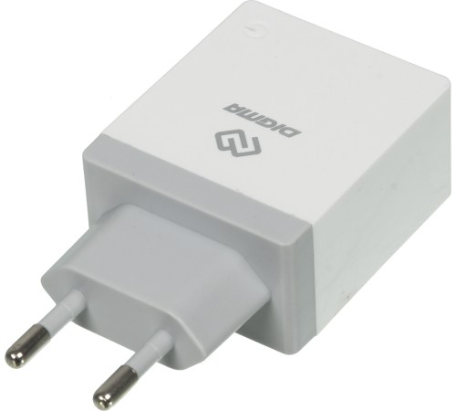 Сетевое зар./устр. Digma DGWC-2U-3A-WG 15.5W 3.1A+1A 2xUSB универсальное белый Сетевое зар./устр. Digma DGWC-2U-3A-WG 15.5W 3.1A+1A 2xUSB универсальное белый