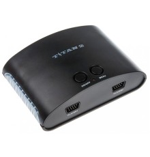 Игровая консоль Titan Magistr Titan 2 черный +контроллер в комплекте: 400 игр