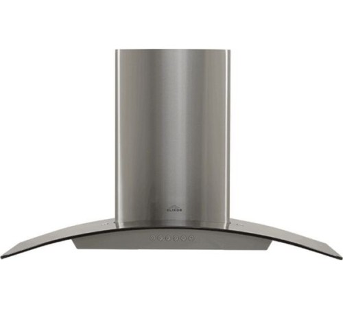 Вытяжка каминная Elikor Аметист S4 90Н-700-Э4Д нержавеющая сталь/тонированное стекло управление: кнопочное (1 мотор)