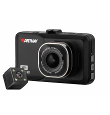 Видеорегистратор Artway AutoCam AV-394 черный 2Mpix 1080x1920 1080i 120гр. Ambarella