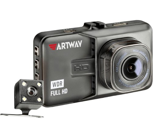 Видеорегистратор Artway AutoCam AV-394 черный 2Mpix 1080x1920 1080i 120гр. Ambarella Видеорегистратор Artway AutoCam AV-394 черный 2Mpix 1080x1920 1080i 120гр. Ambarella