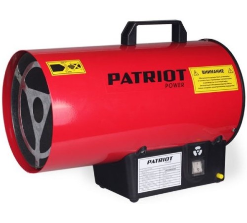 Тепловая пушка газовая Patriot GS 12 красный