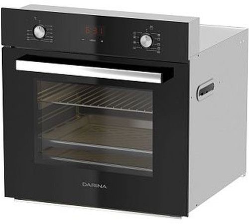 Духовой шкаф Электрический Darina 2V5 BDE 112 708 B черный/стекло черное Духовой шкаф Электрический Darina 2V5 BDE 112 708 B черный/стекло черное