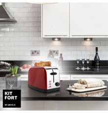 Тостер Kitfort КТ-2014-3 850Вт красный