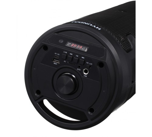 Минисистема Hyundai H-MC160 черный 50Вт FM USB BT SD/MMC Минисистема Hyundai H-MC160 черный 50Вт FM USB BT SD/MMC