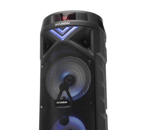 Минисистема Hyundai H-MC180 черный 80Вт FM USB BT SD/MMC Минисистема Hyundai H-MC180 черный 80Вт FM USB BT SD/MMC