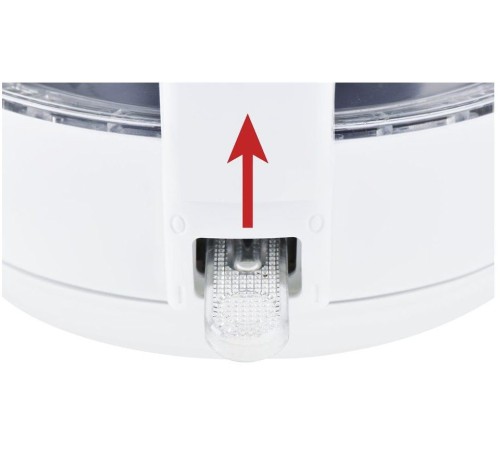 Чайник электрический Tefal KO450132 1.7л. 2200Вт белый корпус: стекло/пластик (8010000464)