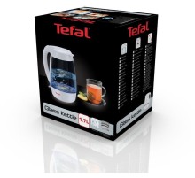 Чайник электрический Tefal KO450132 1.7л. 2200Вт белый корпус: стекло/пластик (8010000464)