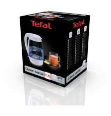 Чайник электрический Tefal KO450132 1.7л. 2200Вт белый корпус: стекло/пластик (8010000464)