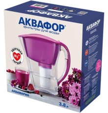 Кувшин Аквафор Аквамарин Р81А5F цикламен 3.8л.