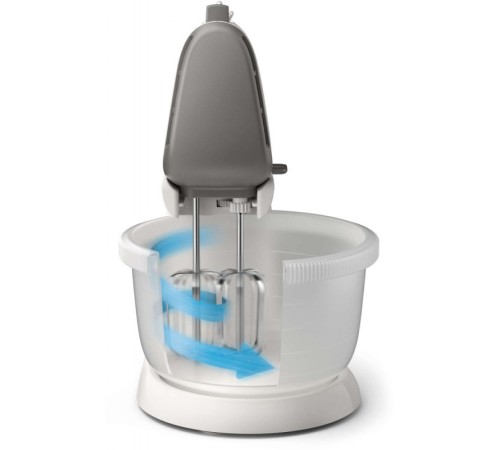 Миксер стационарный Philips HR3745 450Вт белый/серый Миксер стационарный Philips HR3745 450Вт белый/серый