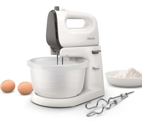 Миксер стационарный Philips HR3745 450Вт белый/серый Миксер стационарный Philips HR3745 450Вт белый/серый