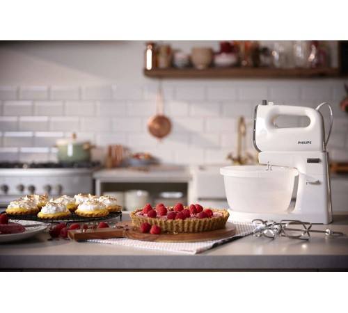 Миксер стационарный Philips HR3745 450Вт белый/серый Миксер стационарный Philips HR3745 450Вт белый/серый
