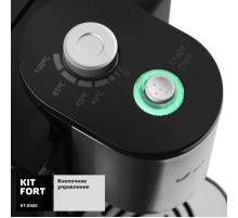 Термопот Kitfort КТ-2502 2.2л. 2600Вт черный/серебристый