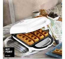 Вафельница Kitfort КТ-1641 460Вт белый