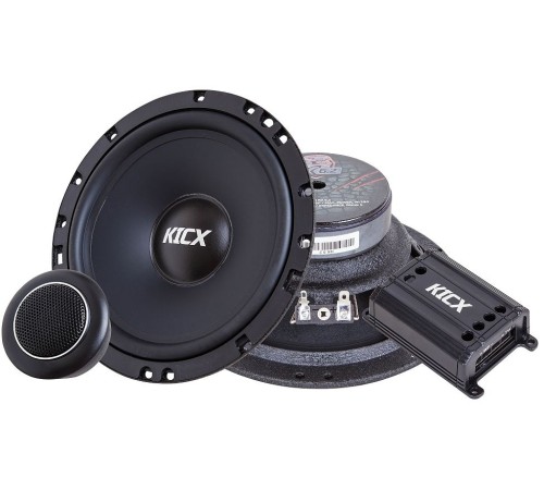 Колонки автомобильные Kicx RX 6.2 250Вт 92дБ 4Ом 16см (6.5дюйм) (ком.:2кол.) компонентные двухполосные Колонки автомобильные Kicx RX 6.2 250Вт 92дБ 4Ом 16см (6.5дюйм) (ком.:2кол.) компонентные двухполосные