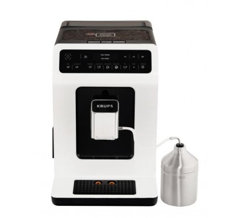 Кофемашина Krups EA891110 1450Вт белый/черный Кофемашина Krups EA891110 1450Вт белый/черный