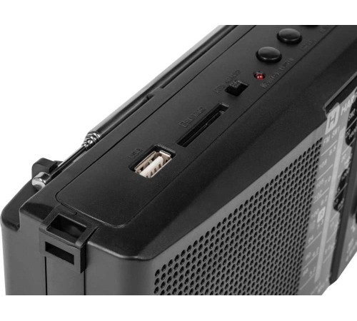 Радиоприемник настольный Harper HDRS-288 черный USB SD Радиоприемник настольный Harper HDRS-288 черный USB SD