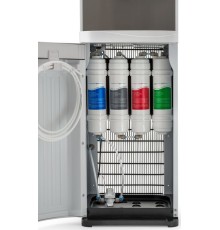 Пурифайер Hotfrost V115 PUF напольный компрессорный белый/серый