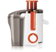 Соковыжималка центробежная BBK JC060-H11 550Вт белый/оранжевый