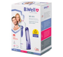 Ирригатор B.Well TH-912 портатив. импульсн. 5насад. белый/серый