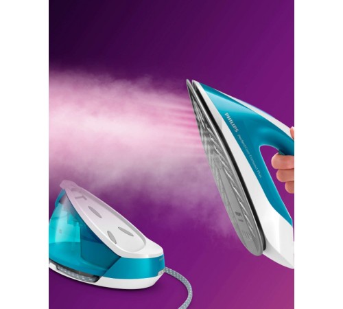 Парогенератор Philips GC7920/20 2400Вт голубой/белый