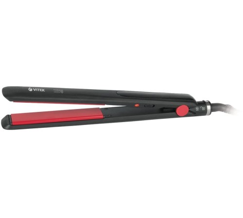 Выпрямитель Vitek VT-8282 BK 44Вт черный/красный макс.темп.:220С покрытие:керамико-турмалиновое (VT-8282) Выпрямитель Vitek VT-8282 BK 44Вт черный/красный макс.темп.:220С покрытие:керамико-турмалиновое (VT-8282)