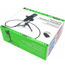 Микрофон проводной Ritmix RDM-160 2.5м черный