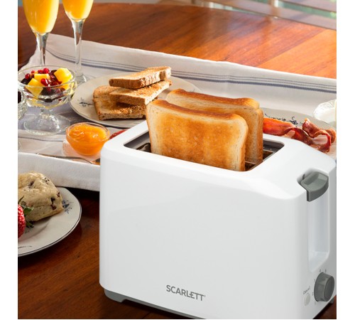 Тостер Scarlett SC-TM11019 700Вт белый Тостер Scarlett SC-TM11019 700Вт белый