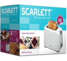 Тостер Scarlett SC-TM11019 700Вт белый