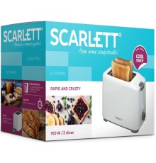 Тостер Scarlett SC-TM11019 700Вт белый