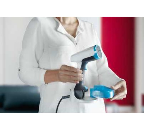 Отпариватель ручной Tefal DT7000E0 1100Вт белый/синий