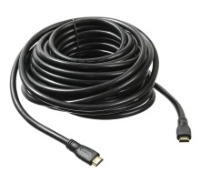 Кабель аудио-видео Buro HDMI 2.0 HDMI (m)/HDMI (m) 15м. позолоч.конт. черный (BHP HDMI 2.0-15)