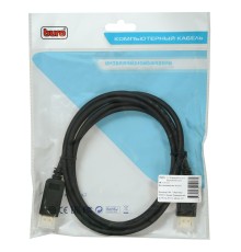 Кабель аудио-видео Buro V.1.2 DisplayPort (m)/DisplayPort (m) 2м. позолоч.конт. черный (BHP DPP_1.2-2)