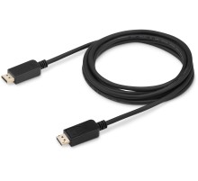 Кабель аудио-видео Buro v 1.2 DisplayPort (m)/DisplayPort (m) 3м. позолоч.конт. черный (BHP DPP_1.2-3)
