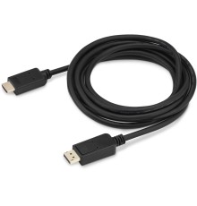 Кабель аудио-видео Buro v. 1.2 DisplayPort (m)/HDMI (m) 3м. позолоч.конт. черный (BHP DPP_HDMI-3)