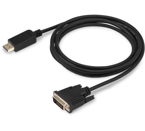 Кабель аудио-видео Buro 1.1v DisplayPort (m)/DVI-D (Dual Link) (m) 2м. позолоч.конт. черный (BHP DPP_DVI-2) Кабель аудио-видео Buro 1.1v DisplayPort (m)/DVI-D (Dual Link) (m) 2м. позолоч.конт. черный (BHP DPP_DVI-2)