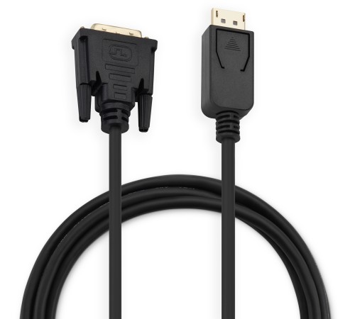 Кабель аудио-видео Buro 1.1v DisplayPort (m)/DVI-D (Dual Link) (m) 2м. позолоч.конт. черный (BHP DPP_DVI-2) Кабель аудио-видео Buro 1.1v DisplayPort (m)/DVI-D (Dual Link) (m) 2м. позолоч.конт. черный (BHP DPP_DVI-2)
