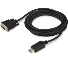 Кабель аудио-видео Buro 1.1v DisplayPort (m)/DVI-D (Dual Link) (m) 3м. позолоч.конт. черный (BHP DPP_DVI-3)