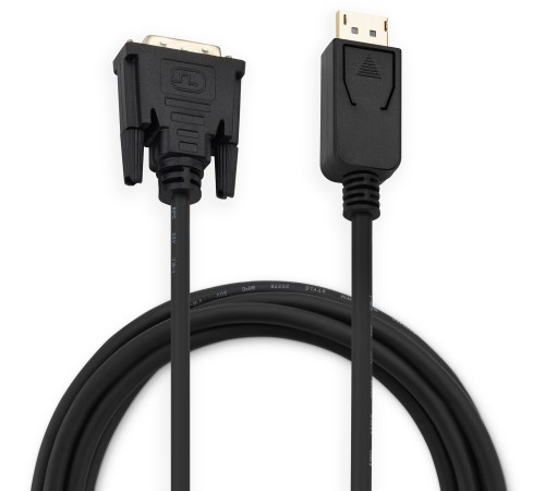 Кабель аудио-видео Buro 1.1v DisplayPort (m)/DVI-D (Dual Link) (m) 3м. позолоч.конт. черный (BHP DPP_DVI-3) Кабель аудио-видео Buro 1.1v DisplayPort (m)/DVI-D (Dual Link) (m) 3м. позолоч.конт. черный (BHP DPP_DVI-3)