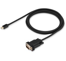 Кабель аудио-видео Buro 1.1v miniDisplayport (m)/VGA (m) 2м. позолоч.конт. черный (BHP MDPP-VGA-2)