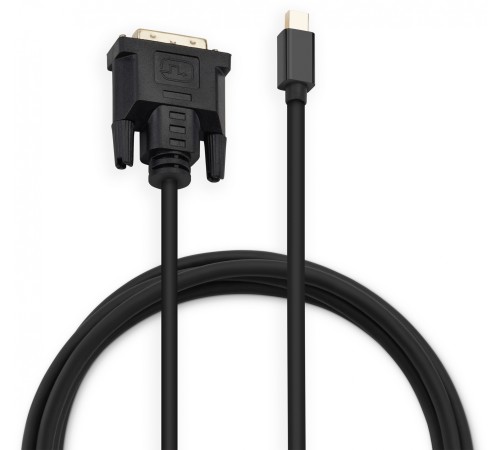 Кабель аудио-видео Buro 1.1v miniDisplayport (m)/DVI-D (Dual Link) (m) 2м. позолоч.конт. черный (BHP MDPP-DVI-2) Кабель аудио-видео Buro 1.1v miniDisplayport (m)/DVI-D (Dual Link) (m) 2м. позолоч.конт. черный (BHP MDPP-DVI-2)