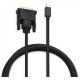 Кабель аудио-видео Buro 1.1v miniDisplayport (m)/DVI-D (Dual Link) (m) 2м. позолоч.конт. черный (BHP MDPP-DVI-2)