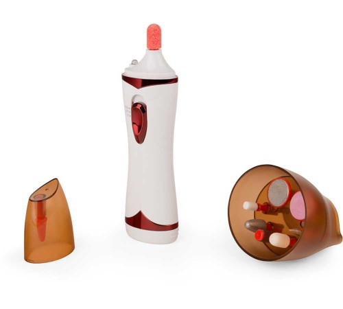 Педикюрный набор Polaris PNF 1009 насадок в компл.:9шт (подсветка) белый