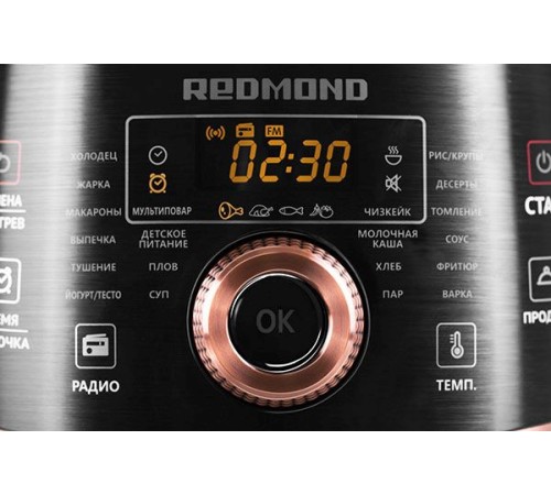 Мультиварка Redmond RMK-CB391S 5л 1000Вт черный Мультиварка Redmond RMK-CB391S 5л 1000Вт черный