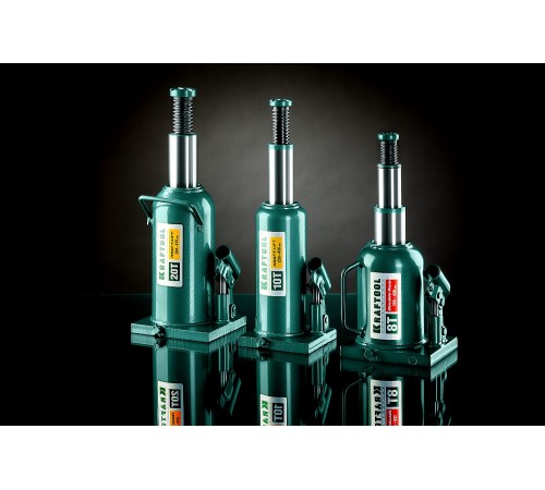 Домкрат Kraftool Kraft-Lift 43462-12_z01 бутылочный гидравлический зеленый Домкрат Kraftool Kraft-Lift 43462-12_z01 бутылочный гидравлический зеленый