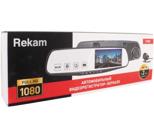 Видеорегистратор Rekam F320 черный 1080x1920 1080p 120гр. JL5203B Видеорегистратор Rekam F320 черный 1080x1920 1080p 120гр. JL5203B